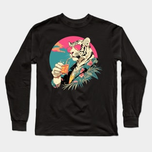 cool tiger Long Sleeve T-Shirt